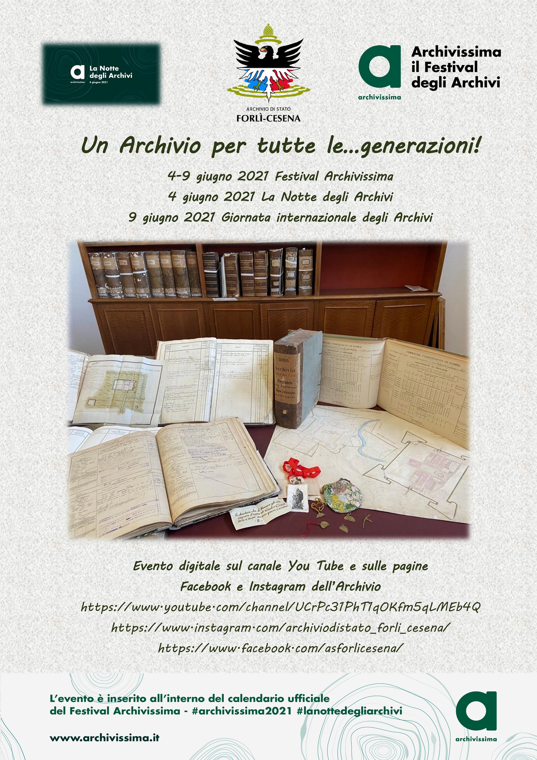 La Notte degli Archivi. Un Archivio per tutte le... generazioni!